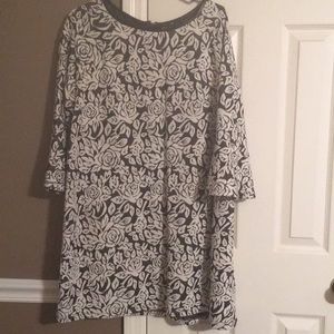 Winter bell sleeve short dress or tunic